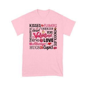 Kisses, Flowers, and Cherish T-Shirt