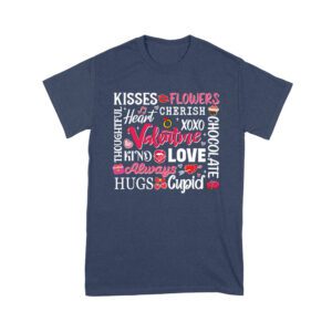 Kisses, Flowers, and Cherish T-Shirt