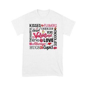 Kisses, Flowers, and Cherish T-Shirt