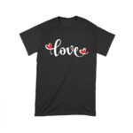 Love T-Shirt - Simple and Elegant Heart-Themed Design for Women, Men, Couples, and Everyday Wear Unisex Toddler – Viva Party