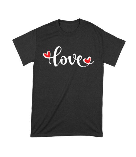 Love T-Shirt - Simple and Elegant Heart-Themed Design for Women, Men, Couples, and Everyday Wear Unisex Toddler – Viva Party