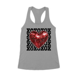XOXO with Red Heart T-Shirt
