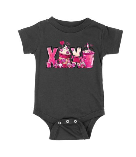 XOXO T-Shirt - Minimalist Love-Themed Design for Women, Men, Couples, and Special Romantic Occasions Unisex Baby Jersey – Viva Party