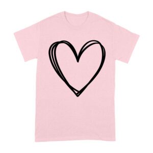 Minimalist Love Valentine T-Shirt