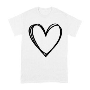Minimalist Love Valentine T-Shirt