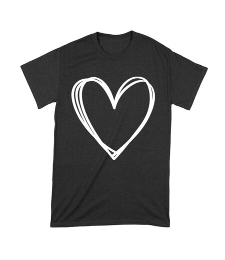 Minimalist Love Valentine T-Shirt - Elegant Heart Line Art Design Unisex Toddler – Viva Party