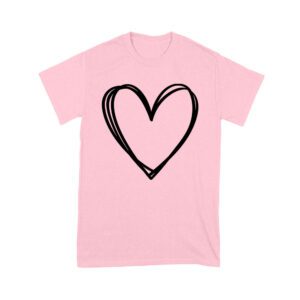 Minimalist Love Valentine T-Shirt