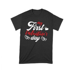 My First Valentine's Day T-Shirt - Adorable Baby Outfit for Valentine's Day Celebration Unisex Toddler – Viva Party