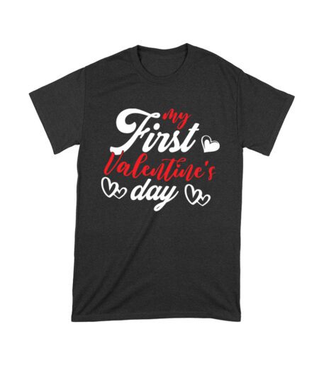 My First Valentine's Day T-Shirt - Adorable Baby Outfit for Valentine's Day Celebration Unisex Toddler – Viva Party