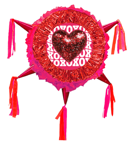 Valentine's Day Pinata, Happy Valentine, Te Amo, I Love You Drum Pinata 24 Inch – Viva Party