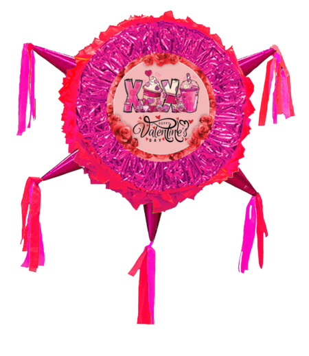 Valentine's Day Pinata, Happy Valentine, Te Amo, I Love You Drum Pinata 24 Inch – Viva Party