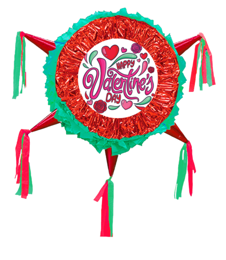 Valentine's Day Pinata, Happy Valentine, Te Amo, I Love You Drum Pinata 24 Inch – Viva Party