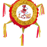 Valentine's Day Pinata, Happy Valentine, Te Amo, I Love You Drum Pinata 24 Inch – Viva Party