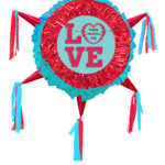 Valentine's Day Pinata, Happy Valentine, Te Amo, I Love You Drum Pinata 24 Inch – Viva Party