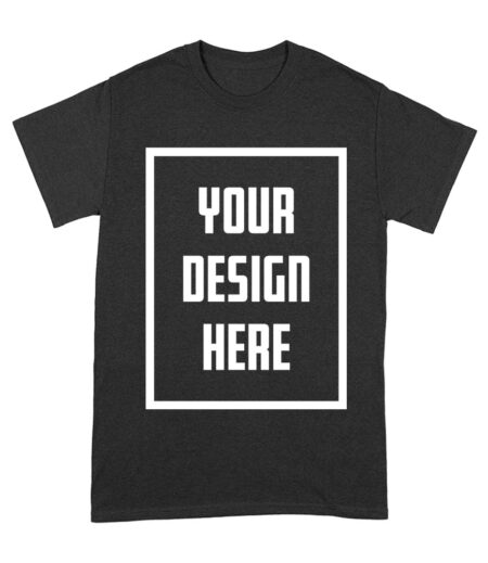 Custom T Shirts Design Your Own Shirt Add Text/Image/Logo Personalized Cotton Tee Printed Photo Front/Back Unisex Adult – Viva Party