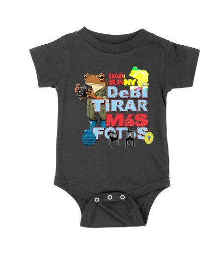 Bad Bunny Debi Tirar M?s Fotos Graphic T-Shirt for Fans, Trendy Design, Cool Style, Comfortable Cotton Tee, Perfect for Music Lovers Unisex Baby Jersey – Viva Party