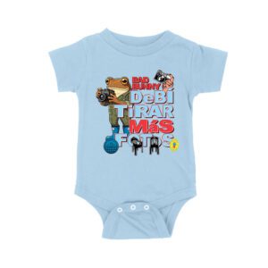 Bad Bunny Debi Tirar M?s Fotos Graphic T-Shirt for Fans, Trendy Design, Cool Style, Comfortable Cotton Tee, Perfect for Music Lovers Unisex Baby Jersey