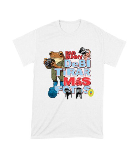 Bad Bunny Debi Tirar M?s Fotos Graphic T-Shirt for Fans, Trendy Design, Cool Style, Comfortable Cotton Tee, Perfect for Music Lovers Unisex Toddler