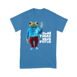 Debi Tirar M?s Fotos Frog Graphic T-Shirt, Fun Trendy Design, Comfortable Cotton Tee, Cool Style for Music and Frog Lovers Unisex Youth