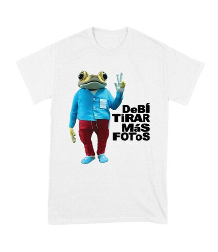 Debi Tirar M?s Fotos Frog Graphic T-Shirt, Fun Trendy Design, Comfortable Cotton Tee, Cool Style for Music and Frog Lovers Unisex Youth