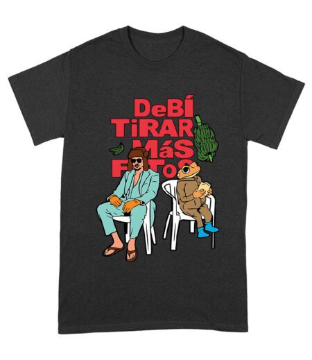 Bad Bunny Debi Tirar M?s Fotos Graphic T-Shirt, Trendy Design, Comfortable Cotton Tee, Cool Style for Music and Fan Lovers Unisex Adult – Viva Party