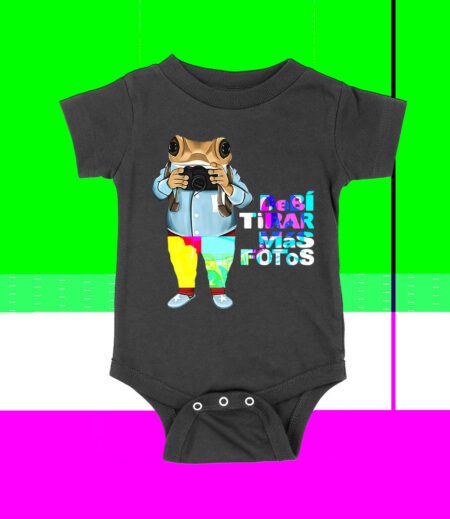 Bad Bunny Debi Tirar M?s Fotos Frog Graphic T-Shirt, Fun Trendy Design, Comfortable Cotton Tee, Cool Style for Music and Frog Lovers Unisex Baby Jersey – Viva Party