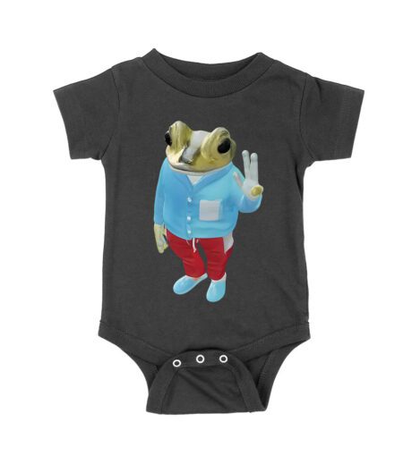Bad Bunny Frog Design Graphic T-Shirt, Trendy Style, Comfortable Cotton Tee, Cool Frog Design for Music and Animal Lovers Unisex Baby Jersey – Viva Party