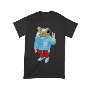 Bad Bunny Frog Design Graphic T-Shirt, Trendy Style, Comfortable Cotton Tee, Cool Frog Design for Music and Animal Lovers Unisex Toddler – Viva Party