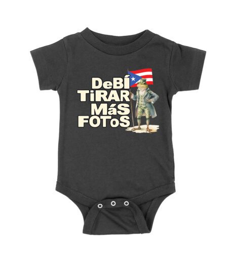 Debi Tira M?s Fotos Frog with Puerto Rico Flag Graphic T-Shirt, Trendy Design, Comfortable Cotton Tee, Cool Style for Music and Culture Lovers Unisex Baby Jersey – Viva Party