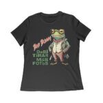Bad Bunny Inspired Debi Tira M?s Fotos Frog with Frog Graphic T-Shirt, Trendy Design, Comfortable Cotton Tee, Cool Style for Music and Frog Lovers Women Relaxed – Viva Party