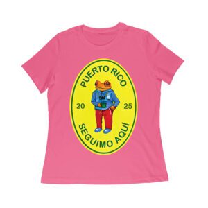 Puerto Rico 2025 Seguimos Aqu? Frog Graphic T-Shirt, Trendy Design, Comfortable Cotton Tee, Cool Style for Culture and Frog Lovers Women Relaxed
