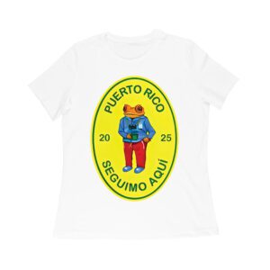 Puerto Rico 2025 Seguimos Aqu? Frog Graphic T-Shirt, Trendy Design, Comfortable Cotton Tee, Cool Style for Culture and Frog Lovers Women Relaxed
