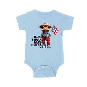 Puerto Rico Debi Tira M?s Fotos Frog with Frog Graphic T-Shirt, Trendy Design, Comfortable Cotton Tee, Cool Style for Frog and Culture Lovers Unisex Baby Jersey