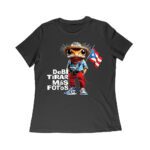 Puerto Rico Debi Tira M?s Fotos Frog with Frog Graphic T-Shirt, Trendy Design, Comfortable Cotton Tee, Cool Style for Frog and Culture Lovers Women Relaxed – Viva Party
