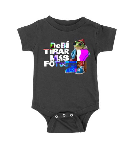 Debi Tira M?s Fotos Frog with Frog Puerto Rico Graphic T-Shirt, Trendy Design, Comfortable Cotton Tee, Cool Style for Culture and Frog Lovers Unisex Baby Jersey – Viva Party