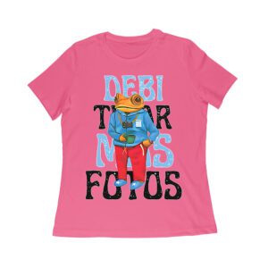 Debi Tira Mas Fotos Graphic T-Shirt, Trendy Design, Comfortable Cotton Tee, Cool Style for Music and Fashion Lovers Women Relaxed