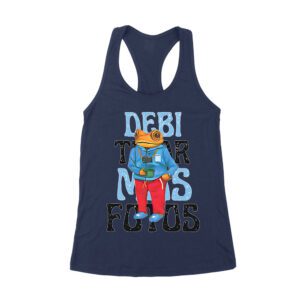 Debi Tira M?s Fotos Graphic T-Shirt, Trendy Design, Comfortable Cotton Tee, Cool Style for Music and Fashion Lovers Women's Racerback Tank Top