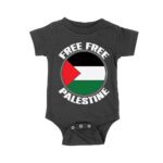 Free Free Palestine T-Shirt - Bold Pro-Palestine Tee for Activists, Human Rights Supporters, Justice Seekers, and Freedom Advocates Unisex Baby Jersey – Viva Party