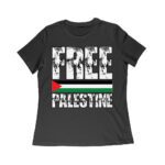 Free Palestine T-Shirt - Bold Pro-Palestine Tee for Activists, Human Rights Supporters, Justice Seekers, and Freedom Advocates Women Relaxed – Viva Party