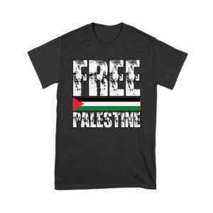 Free Palestine T-Shirt - Bold Pro-Palestine Tee for Activists, Human Rights Supporters, Justice Seekers, and Freedom Advocates Unisex Youth – Viva Party