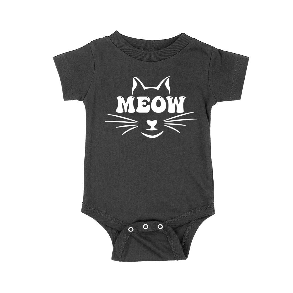 Cart-61_Rs-Black.jpg Meow T-Shirt - Cute Cat Lover Tee For Feline Fans, Pet Owners, Kitten Enthusiasts, Animal Lovers, And Funny Cat Gift Unisex Baby Jersey – Viva Party