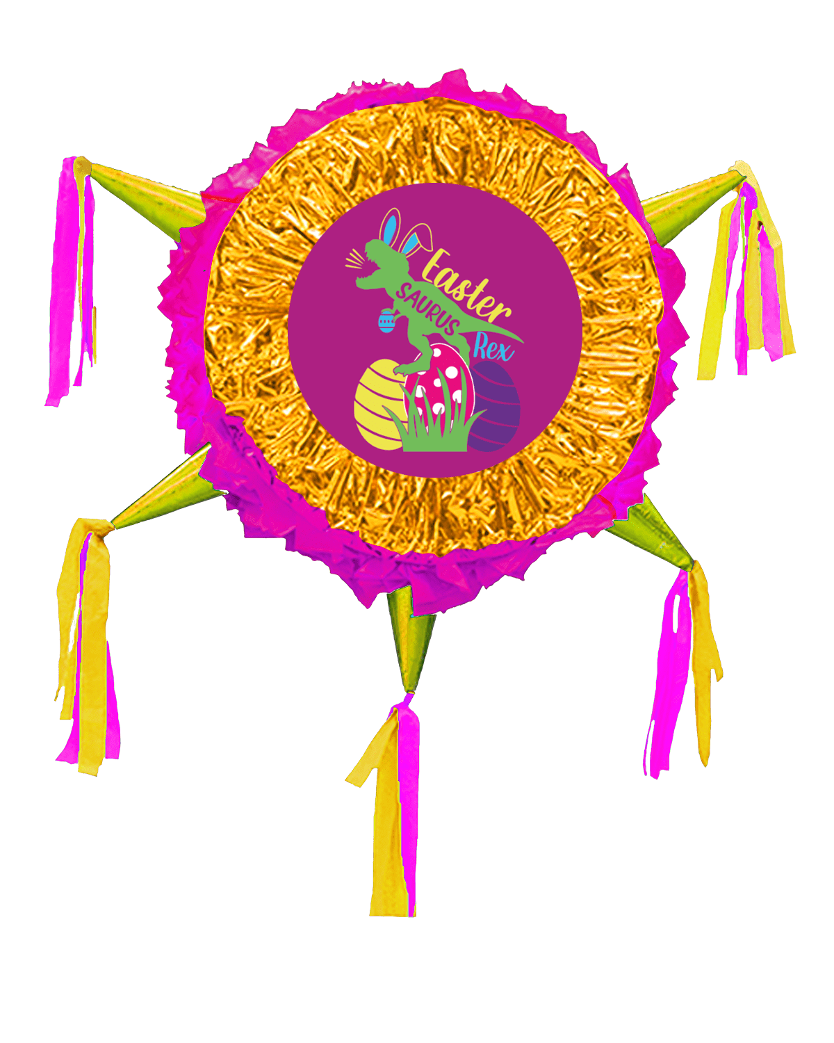 Easp-07 Easter Saurus Rex Easter Pinata, 24 Inch – Viva Party