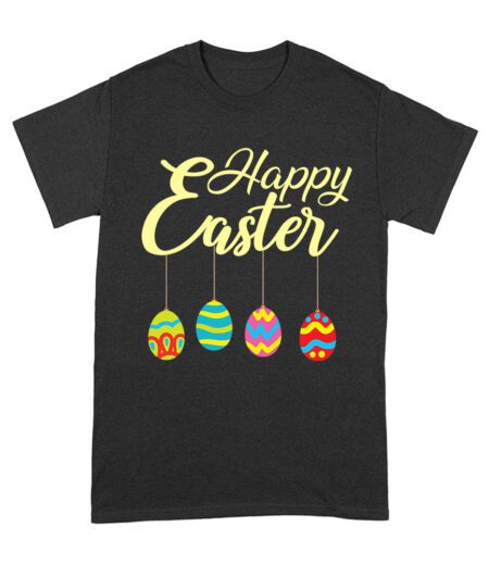 Happy Easter T-Shirt - Fun & Festive Bunny, Egg Hunt & Spring Celebration Outfit for Adults & Kids Unisex Adult – Viva Party