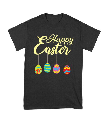 Happy Easter T-Shirt - Fun & Festive Bunny, Egg Hunt & Spring Celebration Outfit for Adults & Kids Unisex Youth – Viva Party