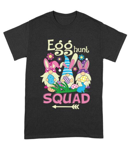 Egg Hunt Squad T-Shirt - Fun Easter Bunny & Colorful Eggs Team Outfit for Kids & Adults Unisex Adult – Viva Party