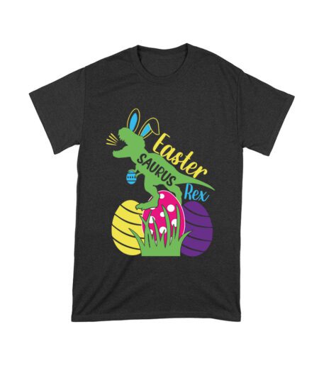 Easter Saurus Rex T-Shirt - Funny Dinosaur Easter Egg Hunt Outfit for Kids & Boys Unisex Toddler – Viva Party