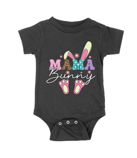 Mama Bunny T-Shirt - Cute Easter Outfit for Moms, Spring Holiday & Egg Hunt Celebration Unisex Baby Jersey – Viva Party