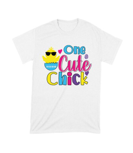 One Cute Chick Easter T-Shirt for Women, Men, Kids ? Adorable Chick Design, Perfect Easter Gift Shirt Unisex Toddler