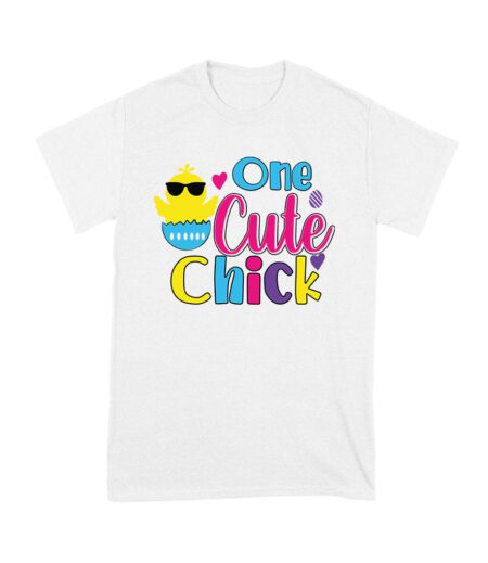 One Cute Chick Easter T-Shirt for Women, Men, Kids ? Adorable Chick Design, Perfect Easter Gift Shirt Unisex Youth