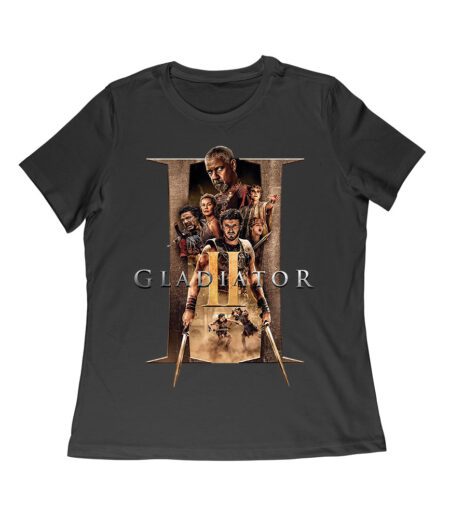 Gladiator II Group - Warrior Battle T-Shirt - Fierce Combat Spirit for Fighters and Legends Women Relaxed – Viva Party